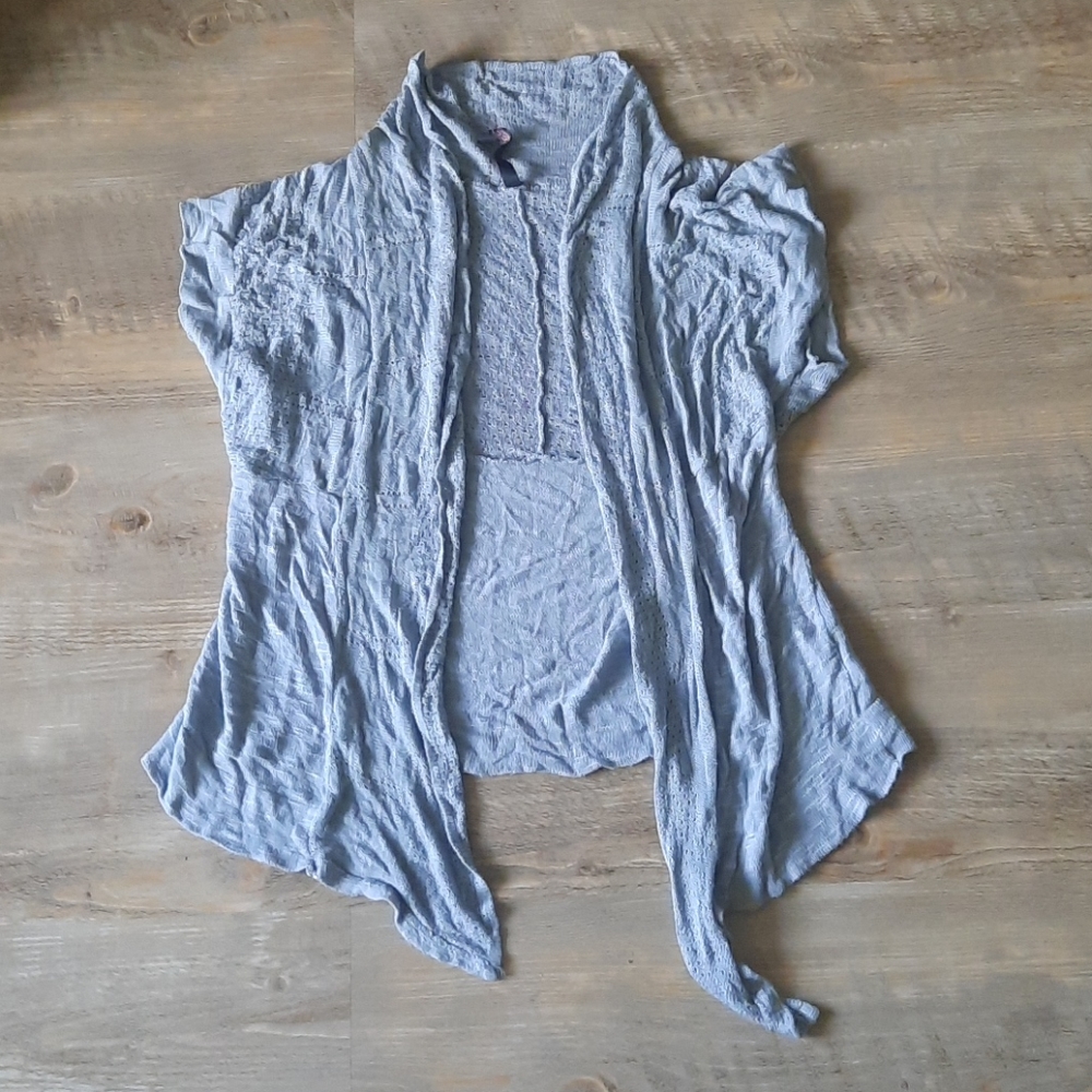 Grey cardigan